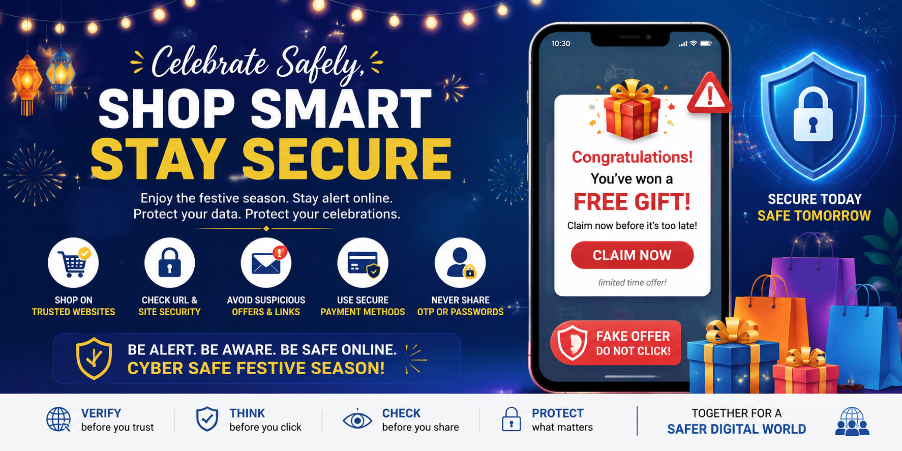 Grate Festable Offer Stay Alert to Digital Scams This Festive Season!